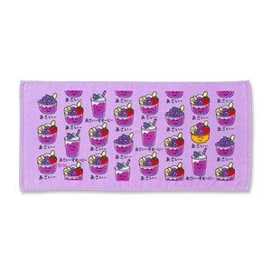 （取り寄せ品）TOWEL あさいーさん　おえかきさん フェイスタオル   オクタニ