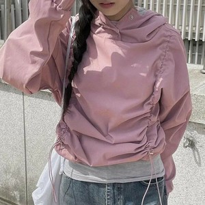 ドロストパーカーブルゾン