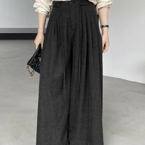 u28851レディース ボトムス ロングパンツ キュロット 通勤 ハイウエスト 韓国風 2025夏秋新作