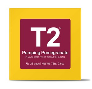 T2 ザクロティーPumping Pomegranate Tea (3g×25P) ティーバック フルーツティー
