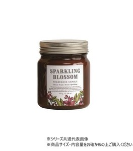 グラス入りキャンドル スパークリングブロッサム IDBB0203