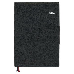 2026年 手帳 ダイアリー Appoint アポイント 1Mブロック+メモ ブラック E8440