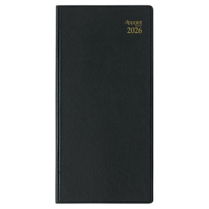 2026年 手帳 ダイアリー Appoint アポイント 1Mホリゾンタル 薄型 E1001