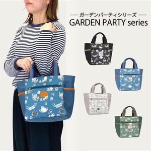 カジュアル 猫モチーフ トート キャリーオン バッグ 花柄 キャット 猫雑貨