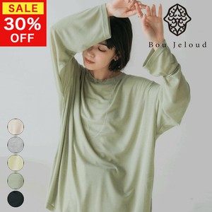 【SALE】オーバーサイズシアーカットTOPS◇ゆるっとサイズでシンプル、使いやすいシアートップス