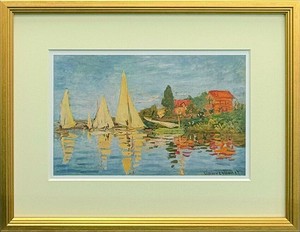 【名画アート】　Claude Monet ｱﾙｼﾞｬﾝﾄｩｲﾕのﾚｶﾞｯﾀ S(GD)