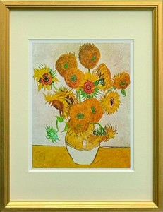 【名画アート】　Vincent van Gogh ひまわり S(GD)