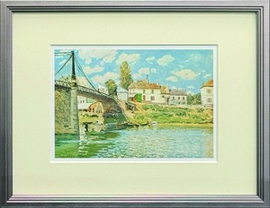 【名画アート】　Alfred Sisley ｳﾞｨﾙﾇｰｳﾞ ﾗ ｶﾞﾚﾝﾇの橋 S(SV)