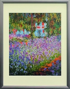 【名画アート】　Claude Monet ｼﾞｳﾞｪﾙﾆｰのﾓﾈの庭 L(SV)