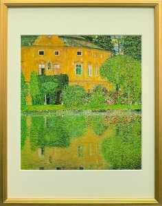 【名画アート】　Gustav Klimt ｱｯﾀｰｾﾞｰのｶﾝﾏｰ城 L(GD)