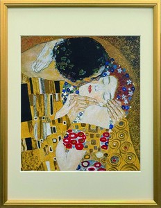 【名画アート】　Gustav Klimt The Kiss L(GD)
