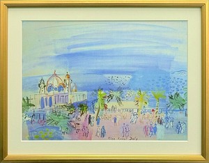 【名画アート】　Raoul Dufy ﾆｰﾁｪのｶｼﾞﾉ,1934