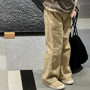 韓国スタイル パンツ 2色6サイズ ロングパンツ カジュアル 秋 春