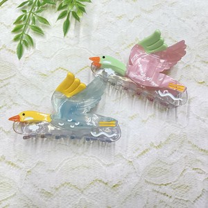 ヘアアクセサリー　ヘアピン　ヘアクリップ　飛ぶ鳥　バード