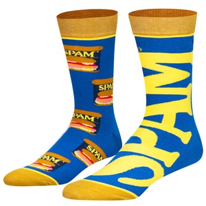 【ODD SOX（オッド ソックス）】クルー ソックス LARGE FEET SPAM SPLIT OS-SOC-M-37238MONCD