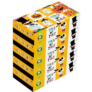 ハロウィンティッシュ100W5個組　ハロウィン/イベント/行事/秋/お化け
