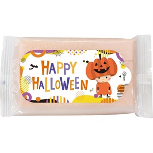ハロウィンカラーウエットティッシュ8枚　ハロウィン/イベント/行事/秋/お化け