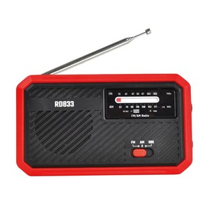 4WAY充電　防災ラジオ1台　防災用品/災害/停電/通信障害