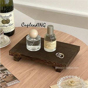 【定番商品】激安セール 木製収納トレイ レトロ デスクトップアクセサリー整理 手入れ簡単