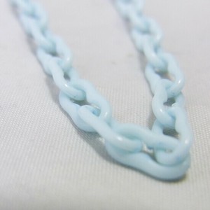 プラスチック・チェーン　【カラフルネックレスチェーン】
