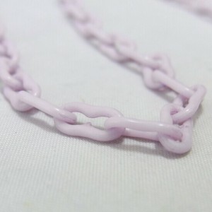 プラスチック・チェーン　【カラフルネックレスチェーン】