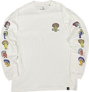 【2025AW】go slow caravan USA/C Hi!Psy!キノコ ロングスリーブ TEE