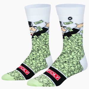 【ODD SOX（オッド ソックス）】クルー ソックス LARGE FEET MONOPOLY WINDFALL OS-SOC-M-36680MONCD