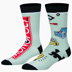 【ODD SOX（オッド ソックス）】クルー ソックス LARGE FEET MONOPOLY SPLIT OS-SOC-M-36677MONCD