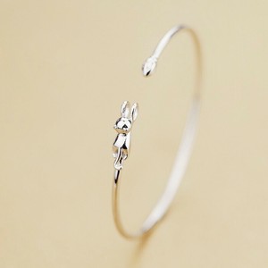 猫　バングル ブレスレット　バングル シルバー メッキ　バングル 真鍮　バングル ゴールド 18k