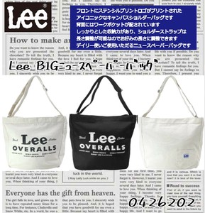 2025年AW新作【Lee/リー】BIGニュースペーパーバッグ