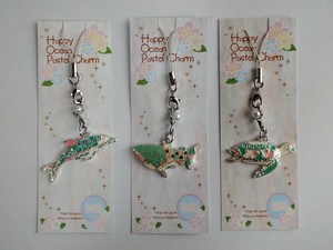 吊饰/手机背带 Design 鲸鲨 海豚 粉彩