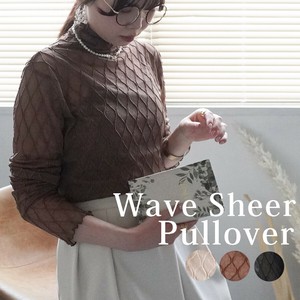 Pre-order T-shirt Sheer Pullover Mellow Top