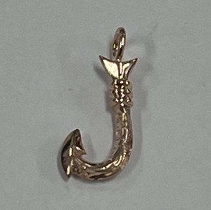 ハワイアンジュエリー ペンダントトップ  mini charms PK fish hook