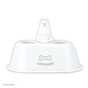 ムーミン 歯ブラシスタンド W (サモエド) ペンスタンド　TOOTHBRUSH STAND W (Samoyed)