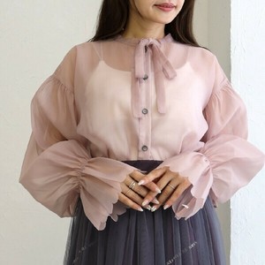 シアーリボンブラウス　全3色    SKYpink大阪店 (スぺランザ)