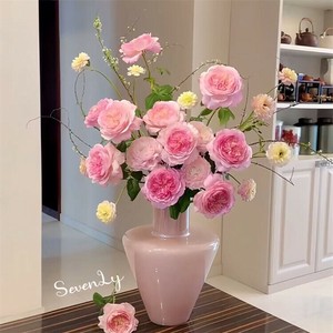 変わったデザイン エレガントなガラス花瓶 花瓶 ガラス「2025新作」