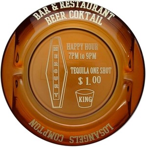 （取り寄せ品）☆MCR ｶﾞﾗｽｱｼｭﾄﾚｲ ｱﾝﾊﾞｰ BEER COCKTAIL