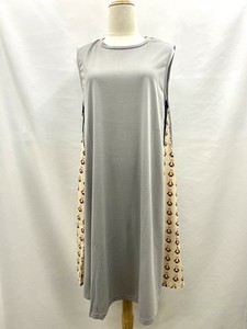 Casual Dress Mixing Texture Sleeveless Switching [2025 NEW]