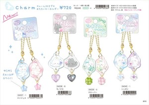 【予約品】クラウドポップタイム チャーム付きプチおそろいキーホルダー《 9/10(水) 予約〆切り》