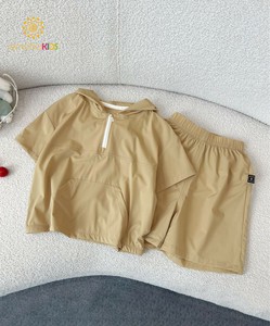 【aimoha-KIDS-】スポーティーセットアップ キッズ 子供 フード パンツ 男の子 女の子