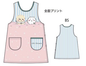 【2025年秋冬新作予約】【ちいかわ】【保育士】ちいかわ プリントエプロン（ちいかわ ・ラッコ）