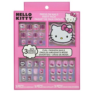Toy Nail Tips Hello Kitty 3-sets