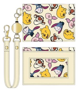 2つ折りパスケース　くまのプーさん　Disney/ディズニー