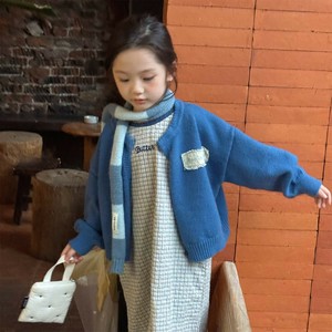 韓国スタイル 2色6サイズ コート ジャケット ニット 長袖 秋 春
