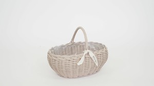 8月下旬予定【村田屋産業】PPラタンオーバルハンドルL　Beige