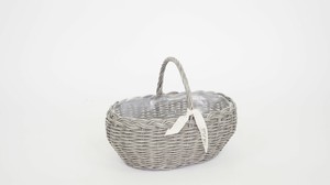 8月下旬予定【村田屋産業】PPラタンオーバルハンドルLLightgray