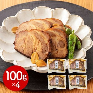 岐阜 創業明治10年 鵜舞屋 昆布巻のたれで仕込んだ煮豚 100g×4