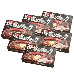 富山ブラックラーメン 麺家いろは 醤油味 乾麺12食
