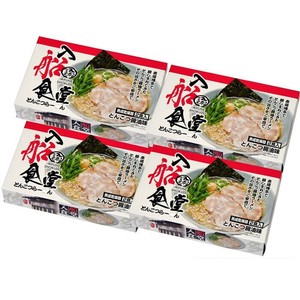 福岡 博多ラーメン入船食堂とんこつ味 乾麺8食