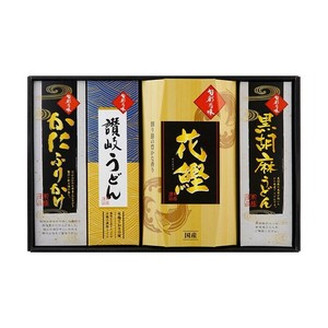 和匠選 味わいギフト (讃岐うどん かつお節 黒胡麻 かにふりかけ)